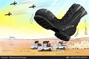 آوار شدن پوتین بر سر تروریستها در سوریه