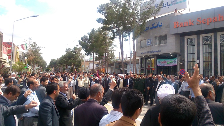 گزارش تصویری تجمع اعتراض آمیزمردم گنابادبه جنایات آل سعوددریمن