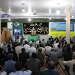 گردهمایی مسئولان هیئت های مذهبی گناباد با عنوان پرچمداران حسینی برگزار شد